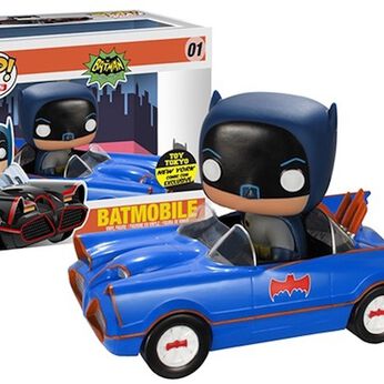 1966 Batmobile - Blue w Blue 1966 Batman collectible image