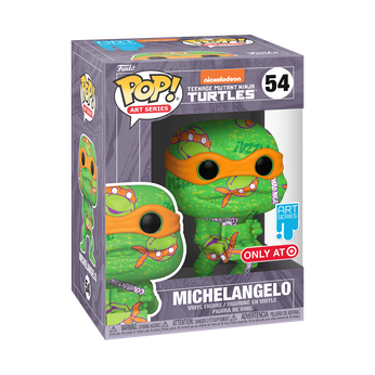 57929 POP! Animation: TMNT Artist Series - Michelangelo (T) collectible image
