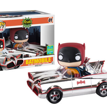 1966 CHROME Batmobile collectible image