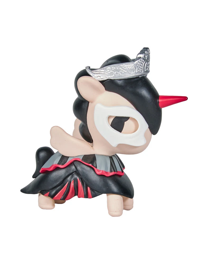 Princess Flames & Majestic Phantom - Each Unicorno comes with mask that attaches via magnets and a display stand for the mask when your Unicorno isn’t wearing it image